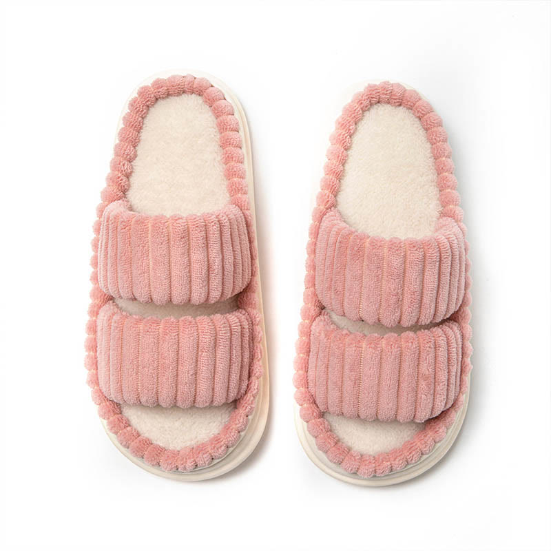 Plus Size Comfortable Pleated Slippers