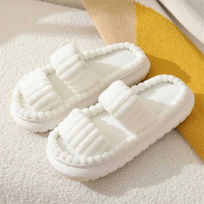 Plus Size Comfortable Pleated Slippers