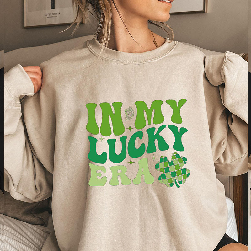 Plus Size In My Lucky Era Sweatshirt