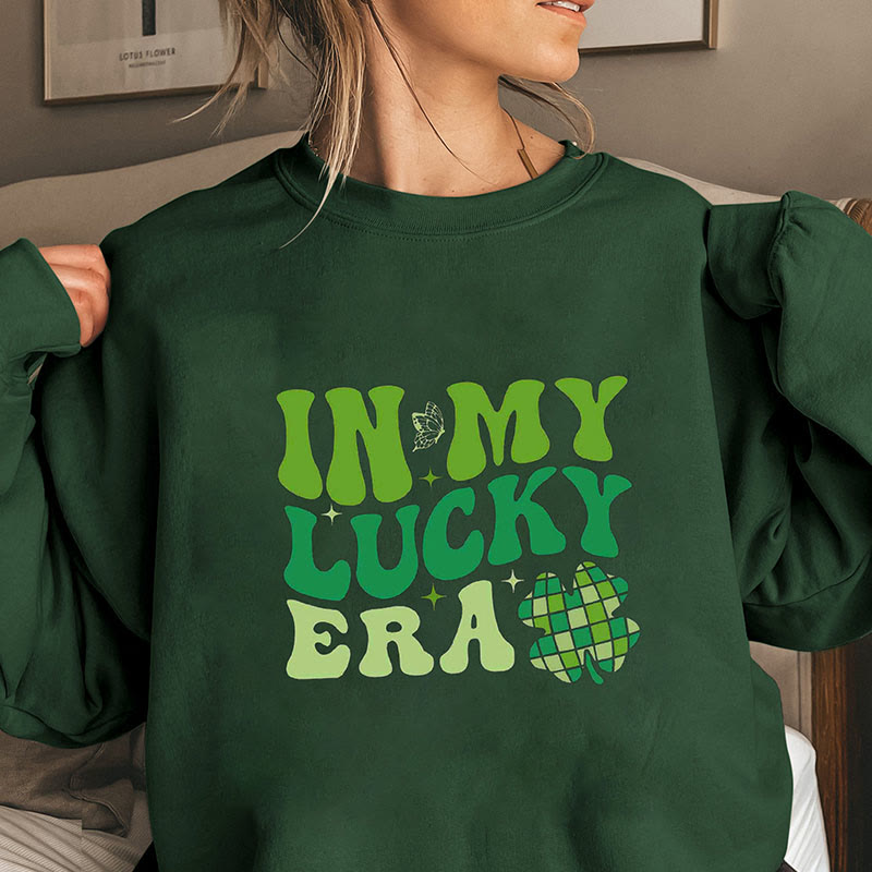 Plus Size In My Lucky Era Sweatshirt