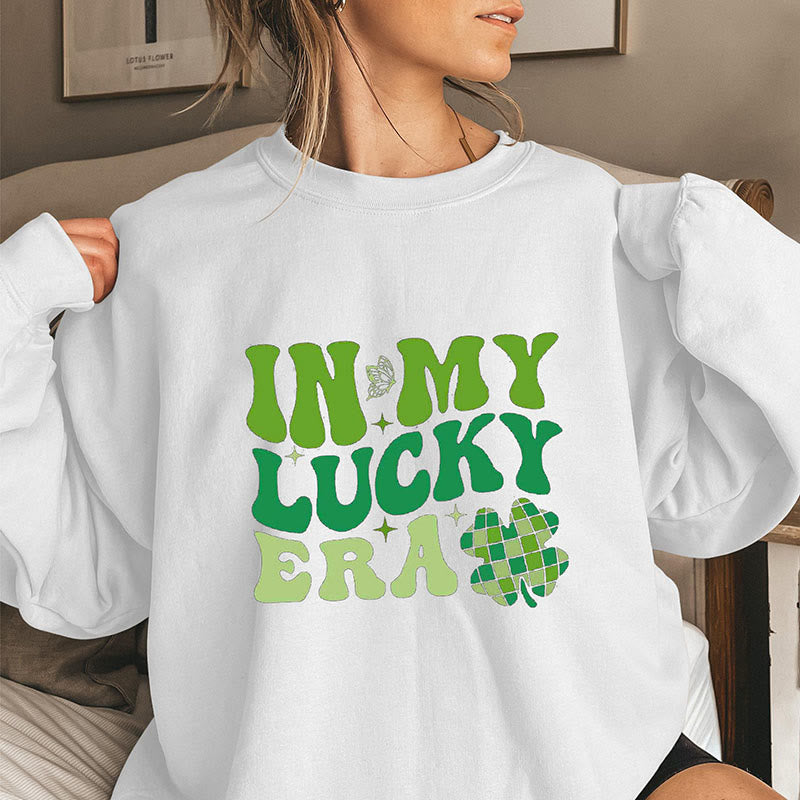 Plus Size In My Lucky Era Sweatshirt