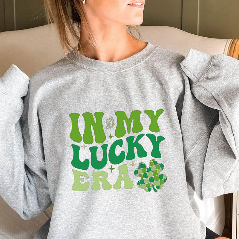 Plus Size In My Lucky Era Sweatshirt