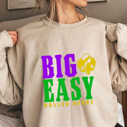 Plus Size Big Easy Roller Derby Sweatshirt