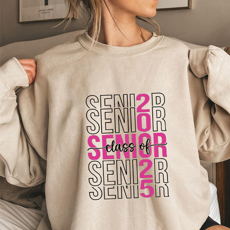 Plus Size Senior Class Sweatshirt