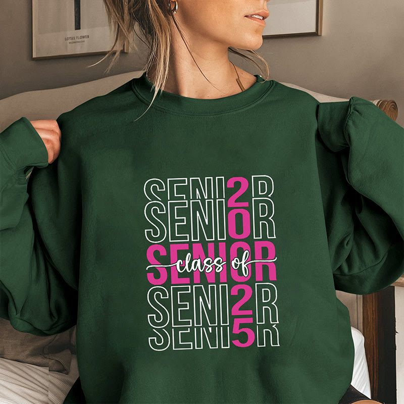 Plus Size Senior Class Sweatshirt