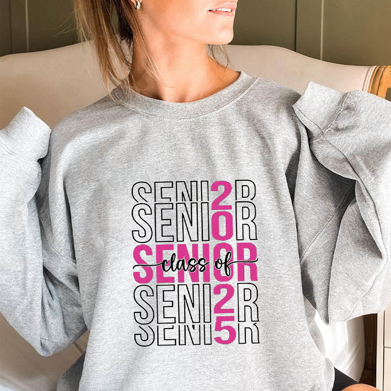 Plus Size Senior Class Sweatshirt