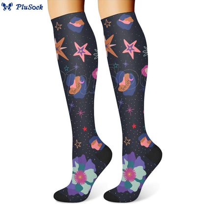 Universe Planet Compression Socks(3 Pairs)