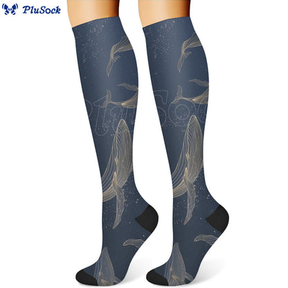 Starry Skies Compression Socks(3 Pairs)