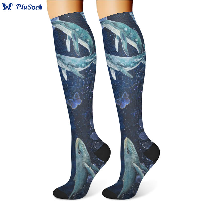 Starry Skies Compression Socks(3 Pairs)