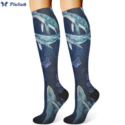 Starry Skies Compression Socks(3 Pairs)