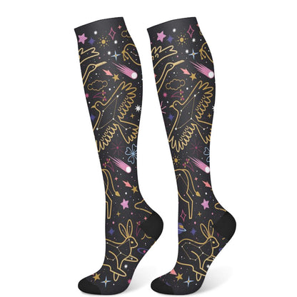 Universe Planet Compression Socks(3 Pairs)