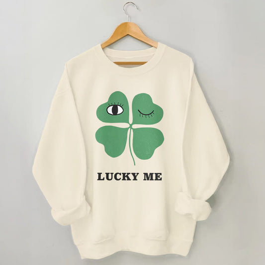 Plus Size Lucky Me Sweatshirt