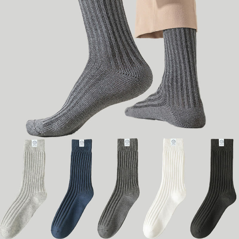 Plus Size French Casual Quarter Socks(5 Pairs)