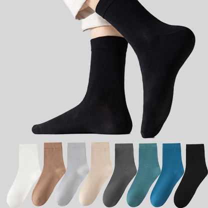 Plus Size Skin Friendly Breathable Quarter Socks(8 Pairs)