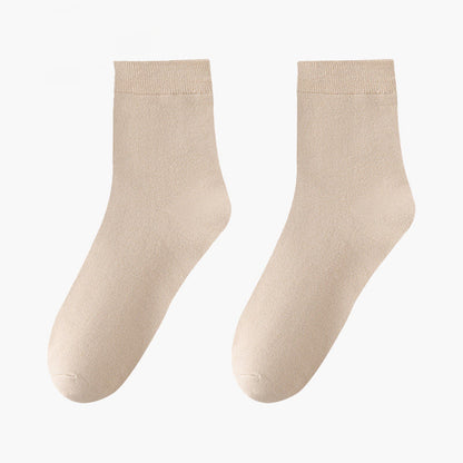 Plus Size Skin Friendly Breathable Quarter Socks(8 Pairs)