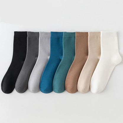 Plus Size Skin Friendly Breathable Quarter Socks(8 Pairs)