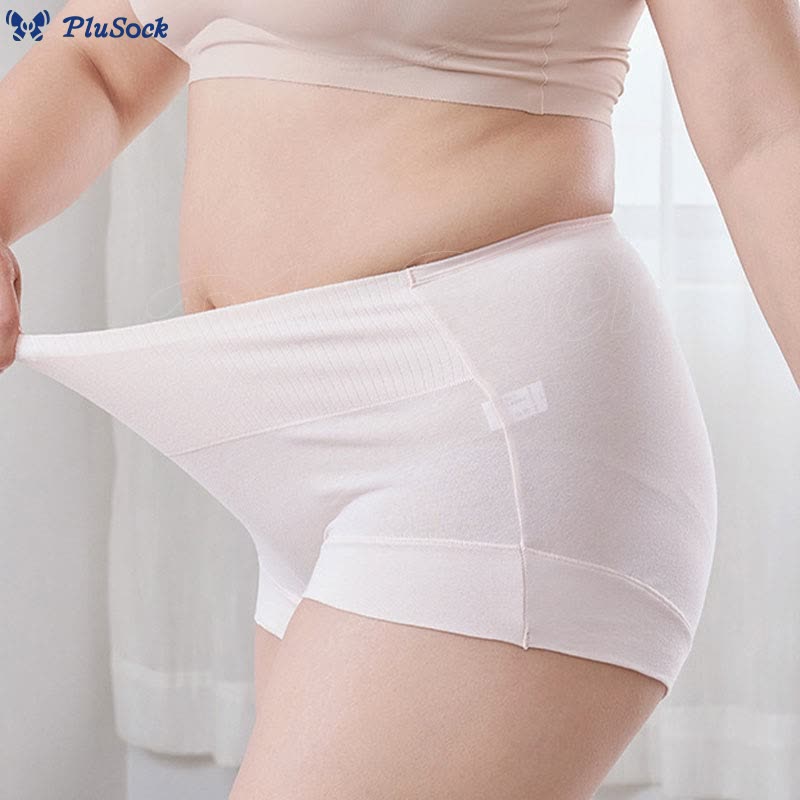 Plus Size Casual High Waist Panty(2 Packs)