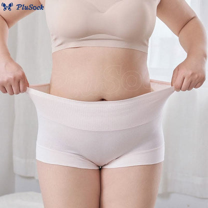 Plus Size Casual High Waist Panty(2 Packs)