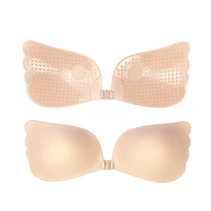 Anti-exposure Invisible Push Up Sticky Bra Set