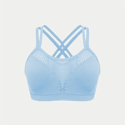 Plus Size Seamless Hollow Sexy Wireless Bra