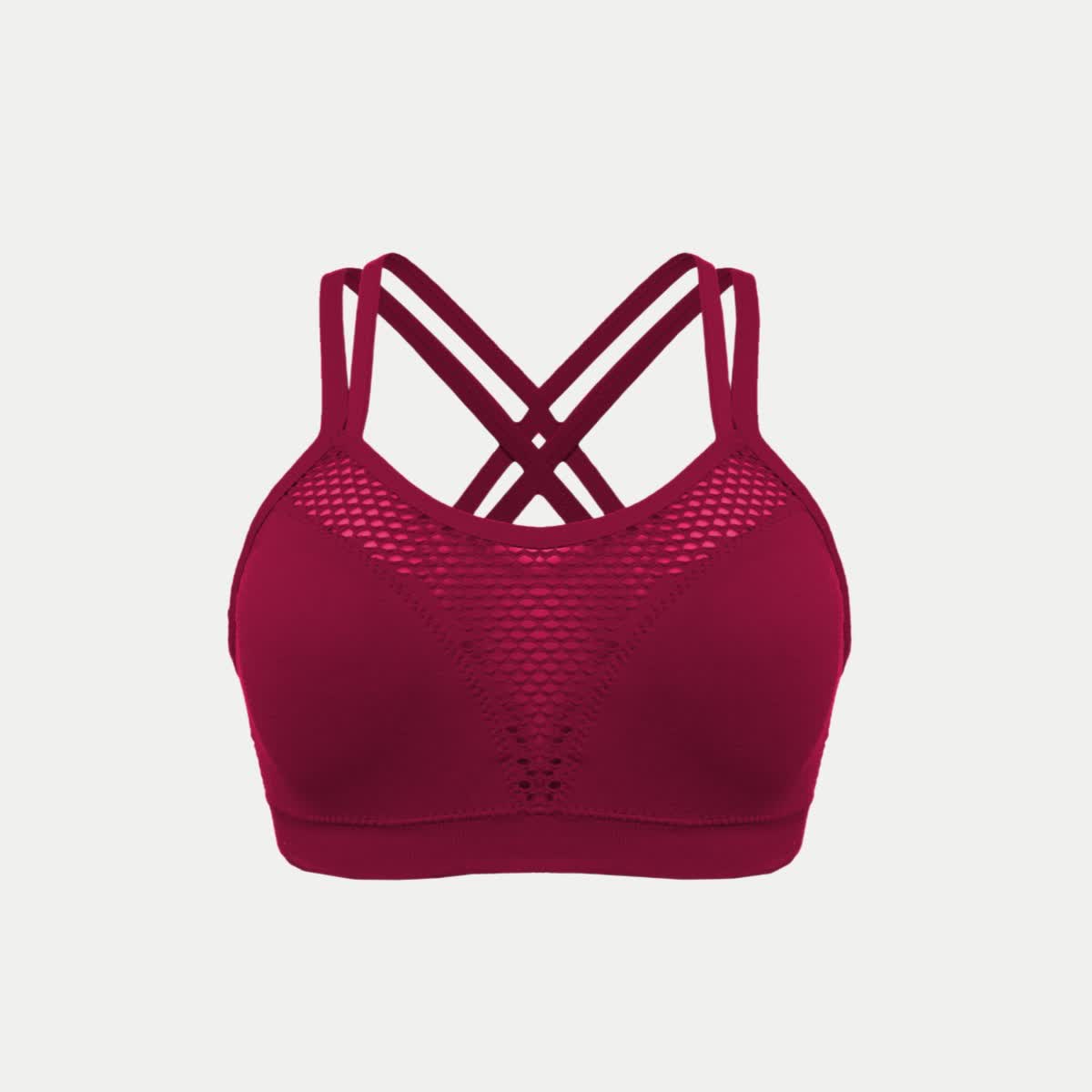 Plus Size Seamless Hollow Sexy Wireless Bra