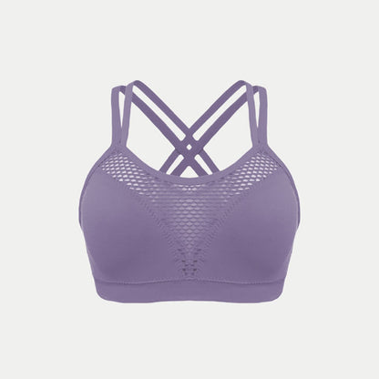 Plus Size Seamless Hollow Sexy Wireless Bra