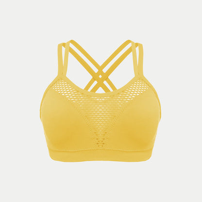 Plus Size Seamless Hollow Sexy Wireless Bra