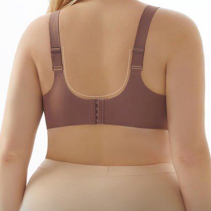 Plus Size U-Shaped Back Wireless Bra