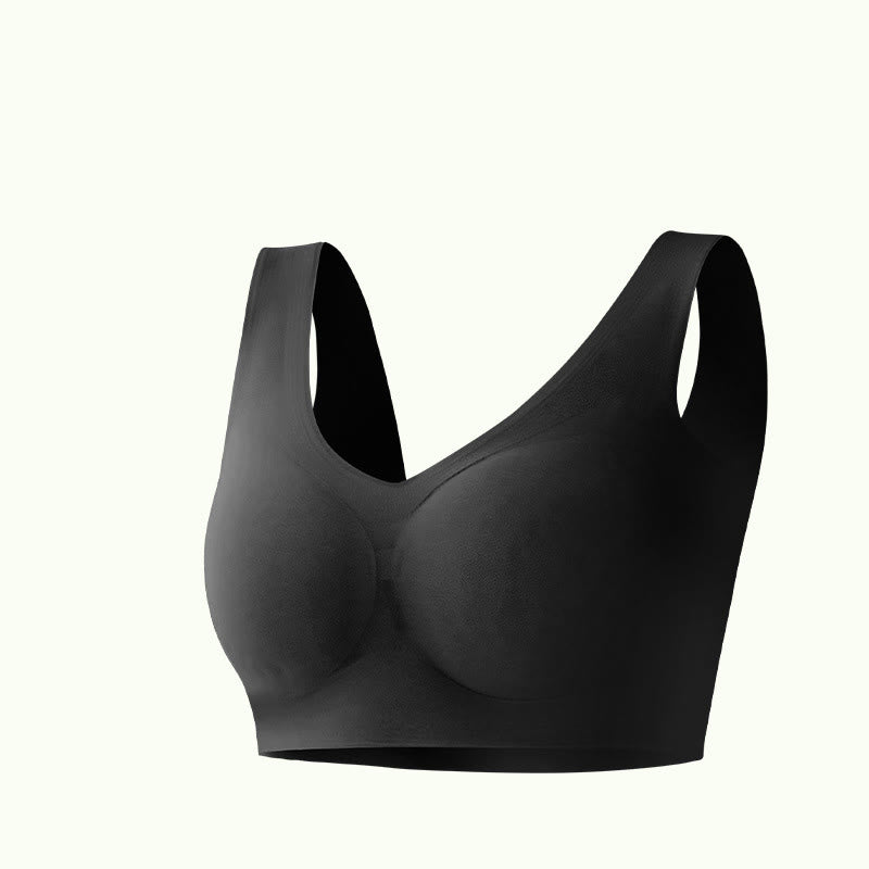 Plus Size Skin Friendly Soft Wireless Bra