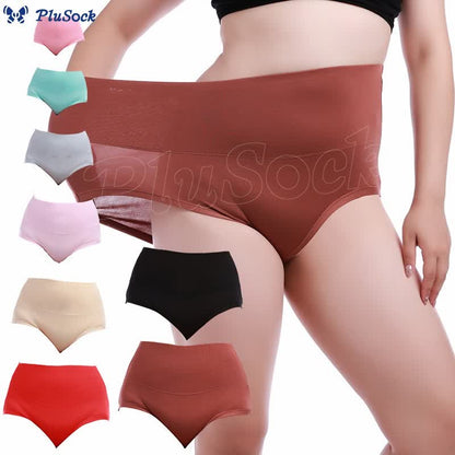 Plus Size Tummy Control Panty(4 Packs)