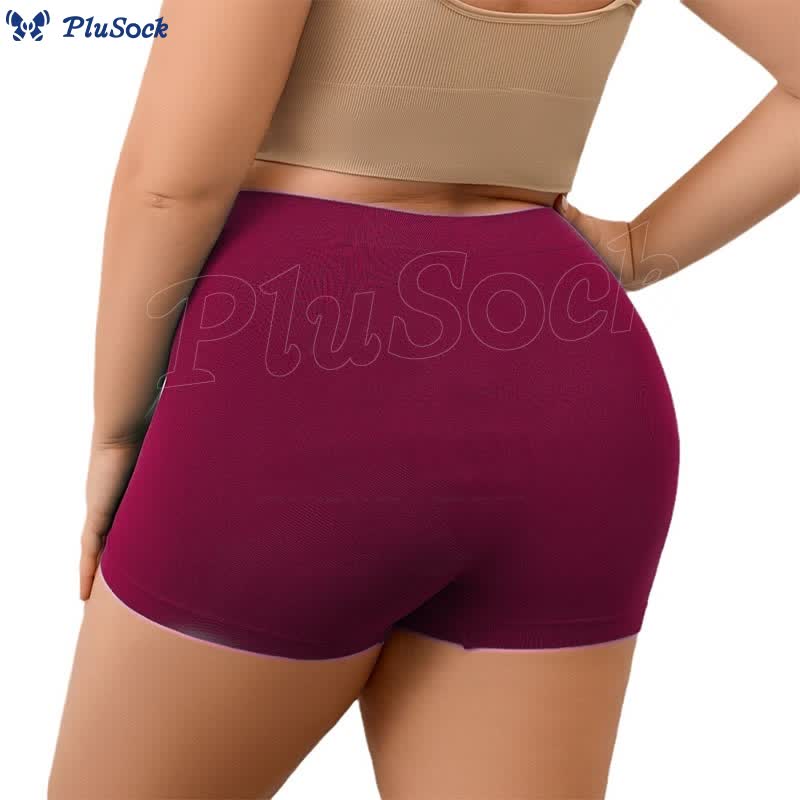 Plus Size Comfy Cotton Boyshort(2 Packs)