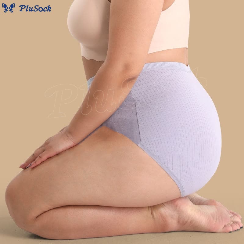 Plus Size Hip Lift High Waist Panty(3 Packs)