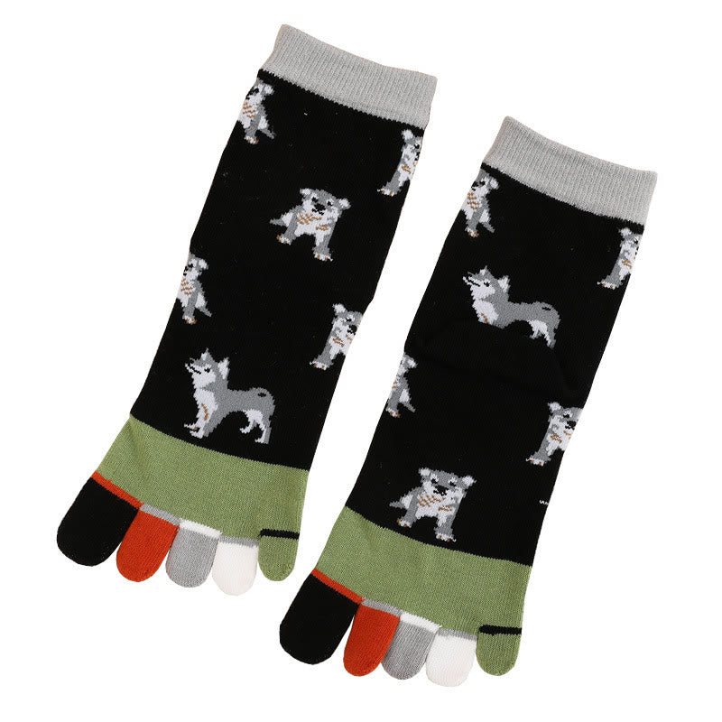 Dog Quarter Alignment Socks(5 Pairs)