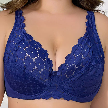 Ultra Thin Elegant Lace Underwire Bra