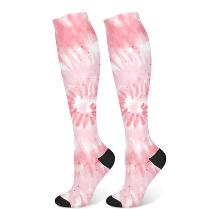 Unique Tie Dye Compression Socks(3 Pairs)