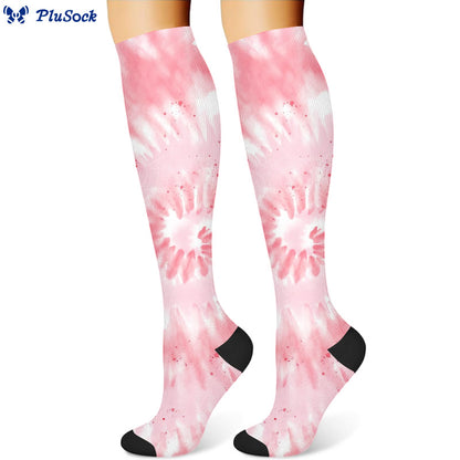 Unique Tie Dye Compression Socks(3 Pairs)