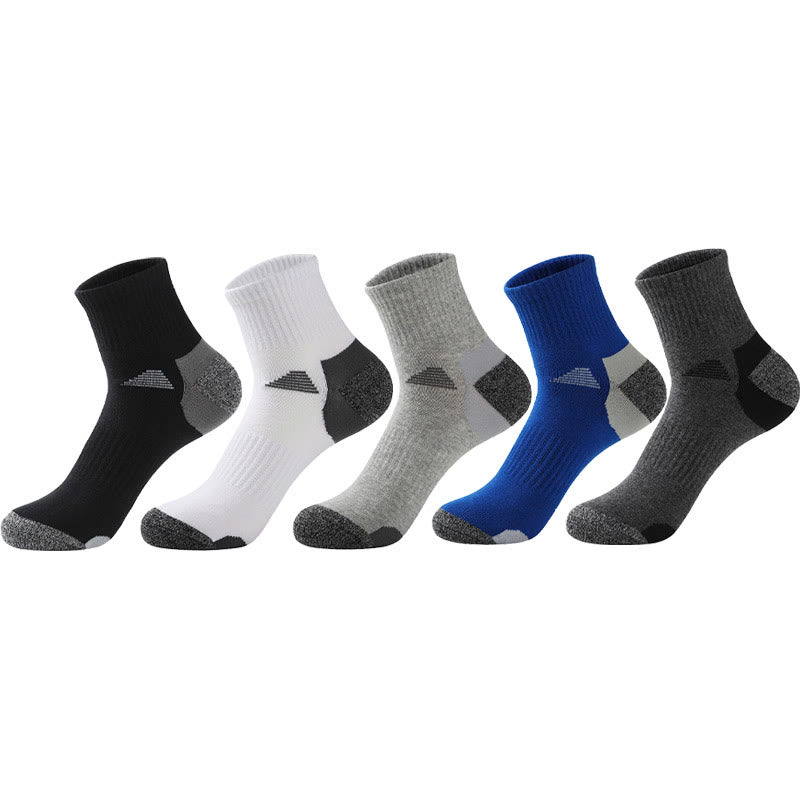 Plus Size Four Seasons Quarter Compression Socks(5 Pairs)