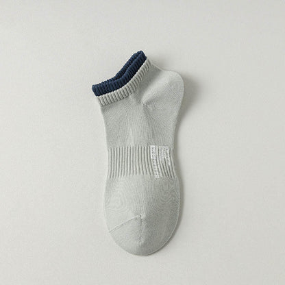 Plus Size Double Layer Cuff Ankle Socks(7 Pairs)