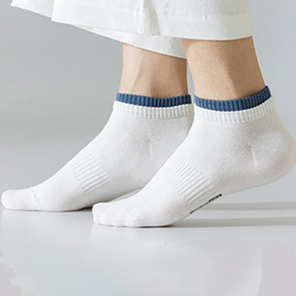 Plus Size Double Layer Cuff Ankle Socks(7 Pairs)