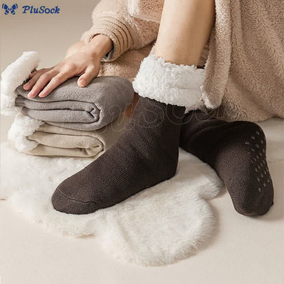 Plus Size Extra Thick Slipper Socks(3 Pairs)