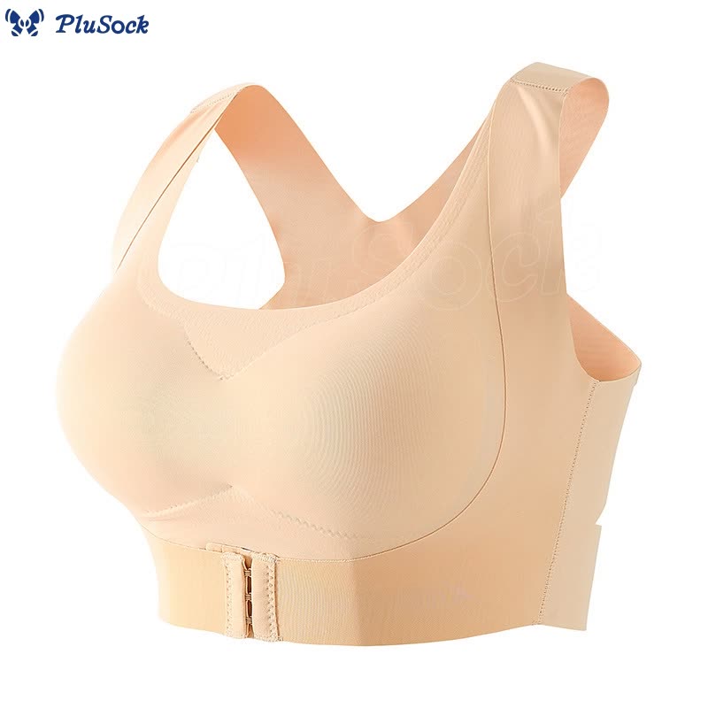 Body Shaping Back Correction Push-up Wireless Sports Bra(2 Packs)