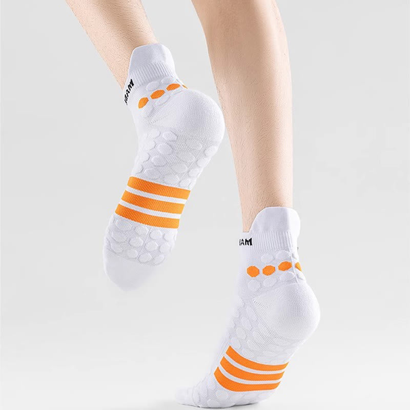 Plus Size Anti Wear Design Ankle Compression Socks(4 Pairs)