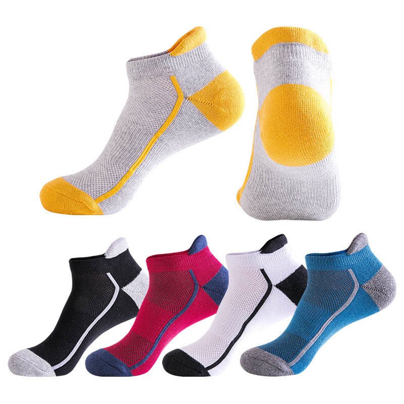 Plus Size Solid Ankle Compression Socks(5 Pairs)