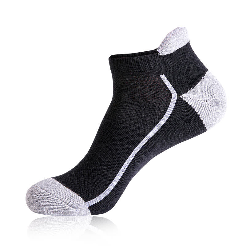 Plus Size Solid Ankle Compression Socks(5 Pairs)