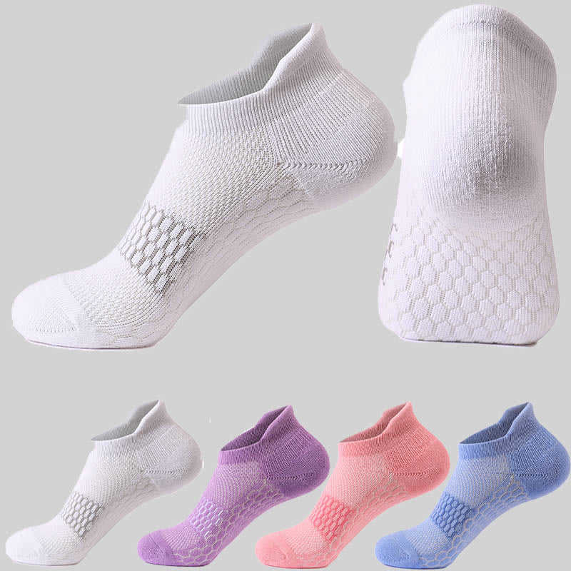 Plus Size Simple Style Ankle Compression Socks(4 Pairs)