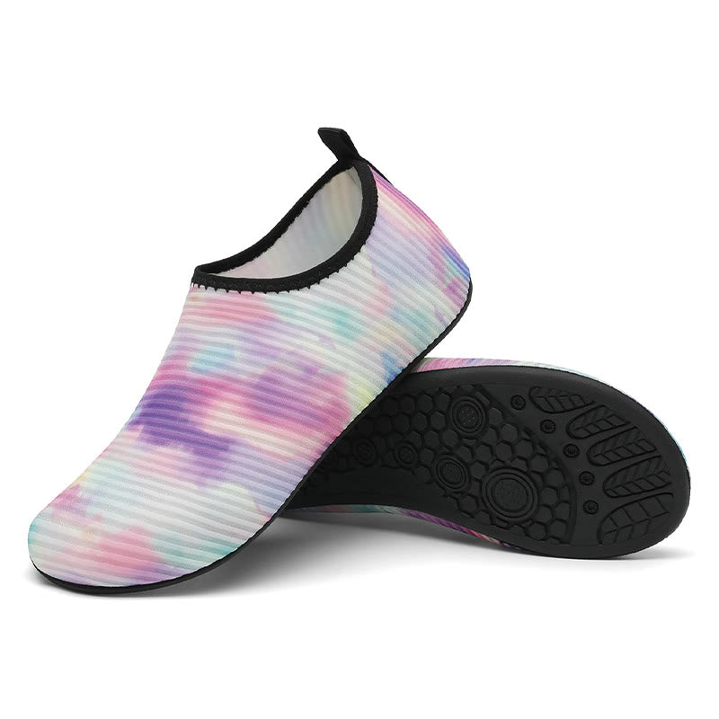 Plus Size Tie Dye Slippers