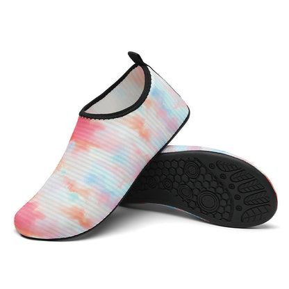 Plus Size Tie Dye Slippers