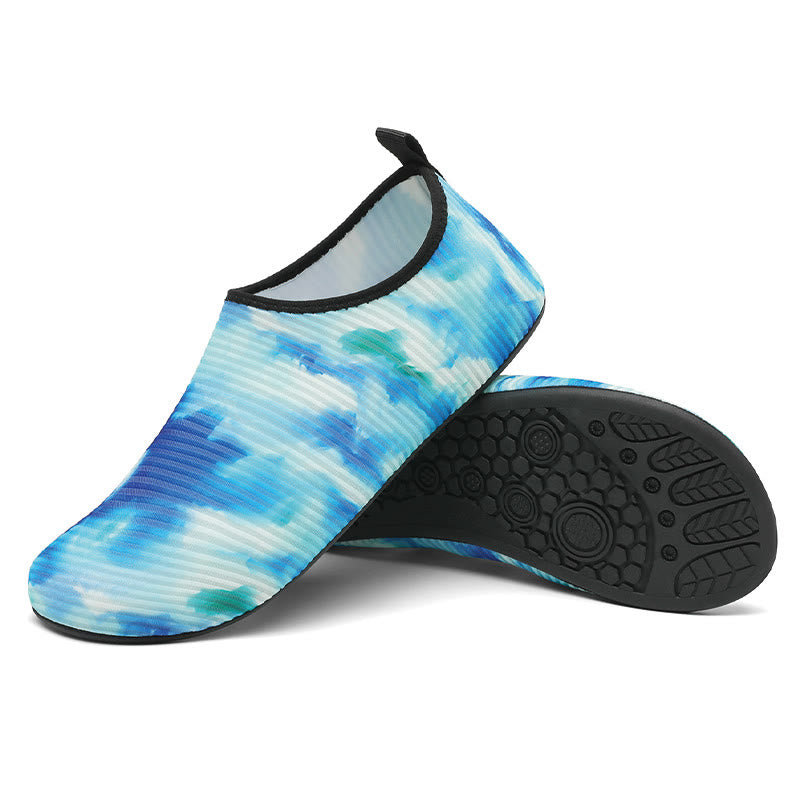 Plus Size Tie Dye Slippers