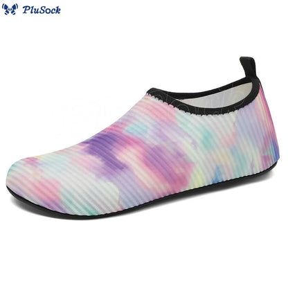 Plus Size Tie Dye Slippers