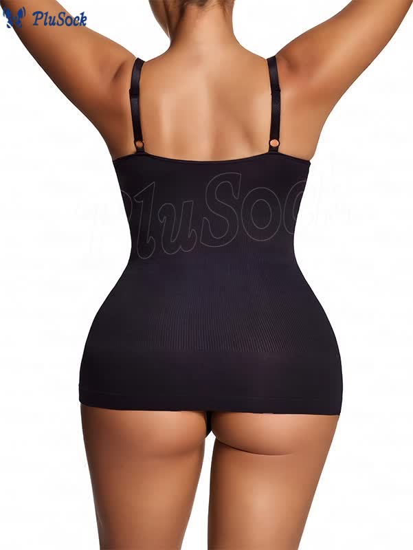 Plus Size Open Bust Body Shaper Lace Camisole